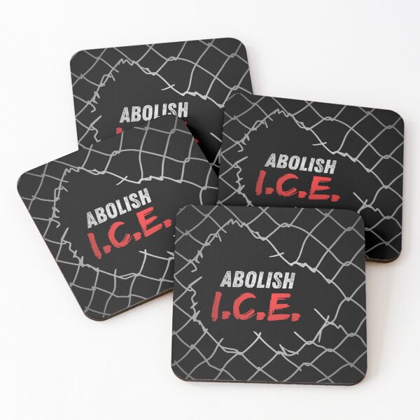 Item preview, Abolish Ice Fence Graphic Design designed and sold by leftyshirts.