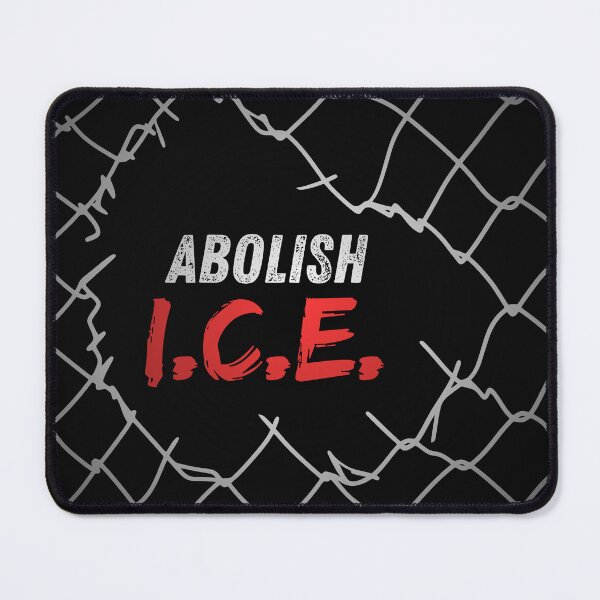 Item preview, Abolish Ice Fence Graphic Design designed and sold by leftyshirts.