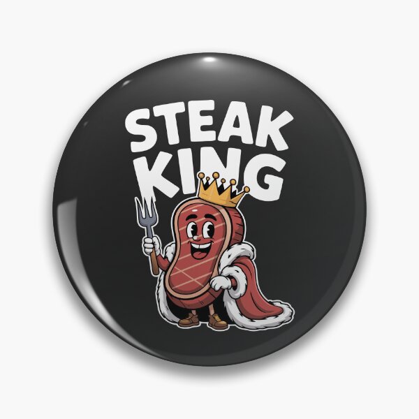 Item preview, Steak King Meat Crown Dad Women Grilling BBQ Meal Steak Love designed and sold by PurpleLoveStore.