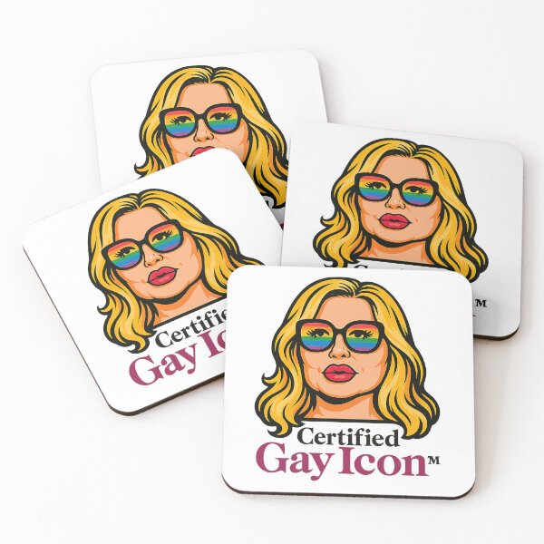 Item preview, Certified Gay Icon (Pop Art Style) designed and sold by theblackdohl.