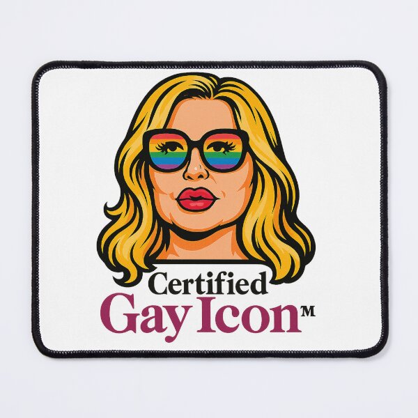 Item preview, Certified Gay Icon (Pop Art Style) designed and sold by theblackdohl.