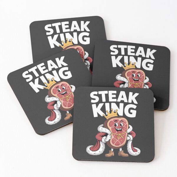 Item preview, Steak King Meat Crown Dad Women Grilling BBQ Meal Steak Love designed and sold by PurpleLoveStore.