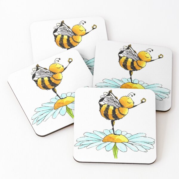 Item preview, Bee the Flower designed and sold by Scribbles & Doodles by Jinx.