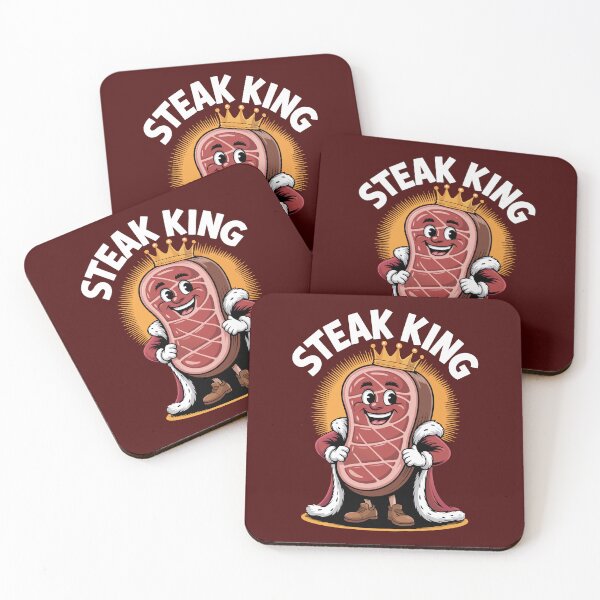 Item preview, Steak King Meat Crown Dad Women Grilling BBQ Meal Steak Love designed and sold by PurpleLoveStore.