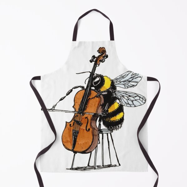 Item preview, The Bee and the Bass designed and sold by Scribbles & Doodles by Jinx.