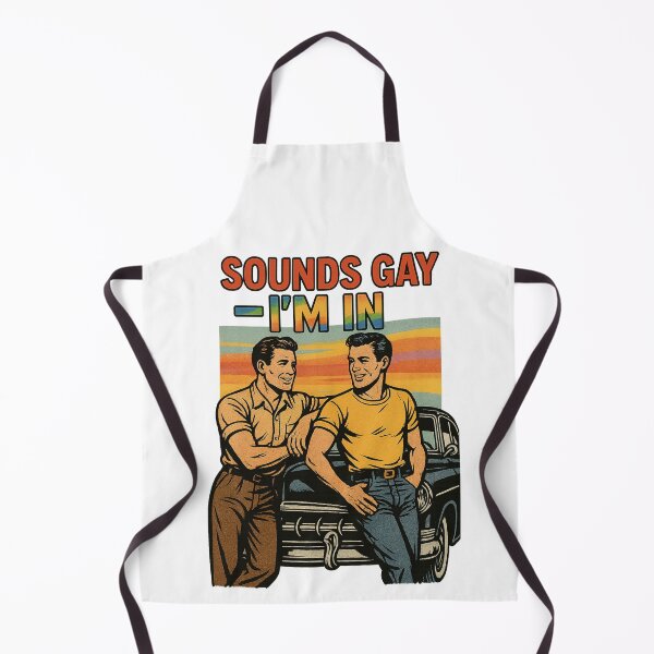 Item preview, Sounds Gay - I’m In (Retro Style) designed and sold by theblackdohl.