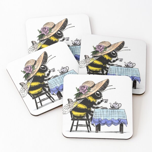 Item preview, Bee Tea designed and sold by Scribbles & Doodles by Jinx.