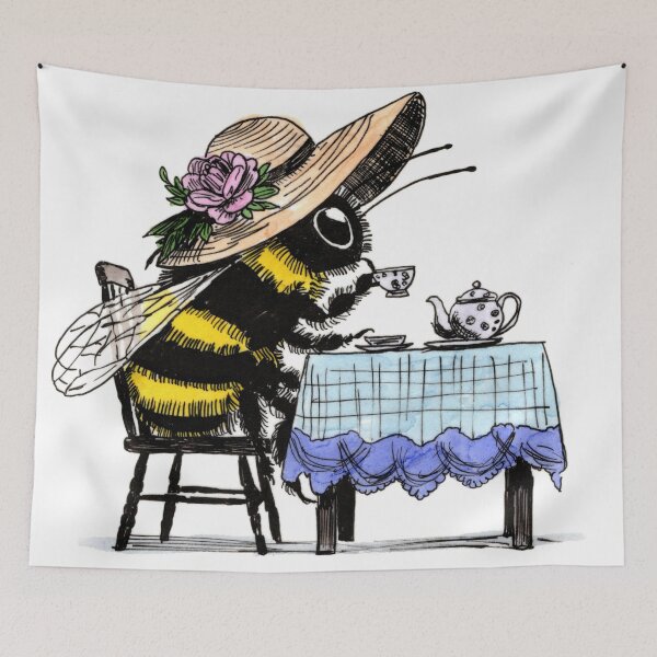 Item preview, Bee Tea designed and sold by Scribbles & Doodles by Jinx.