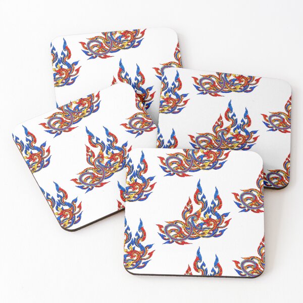 Item preview, Playful Thai Kanok Pattern designed and sold by Ladda Co..
