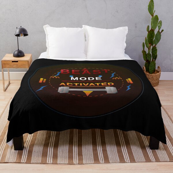 Item preview, Beast Mode Activated - Gym Fitness Motivation Design designed and sold by Pickmash.