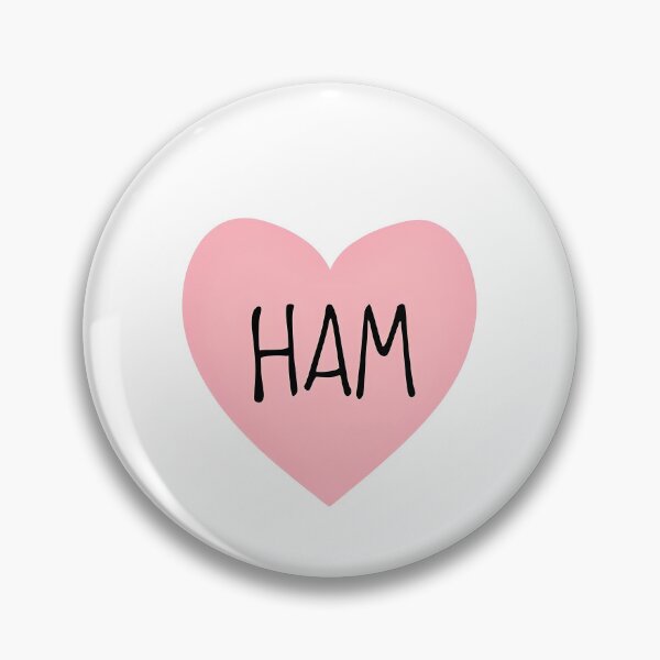 Item preview, I Heart Ham  designed and sold by CharmStudio.