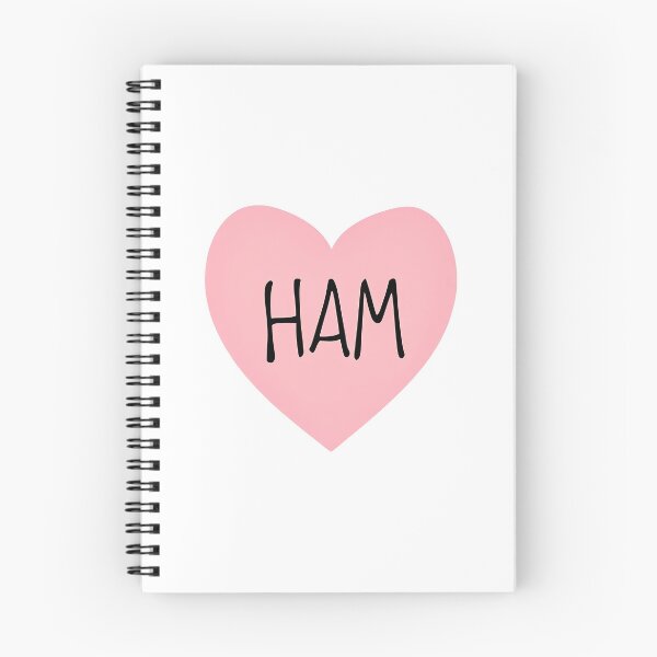 Item preview, I Heart Ham  designed and sold by CharmStudio.