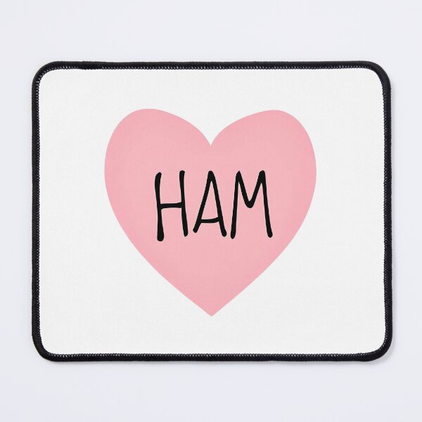 Item preview, I Heart Ham  designed and sold by CharmStudio.