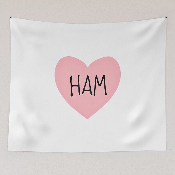 Item preview, I Heart Ham  designed and sold by CharmStudio.