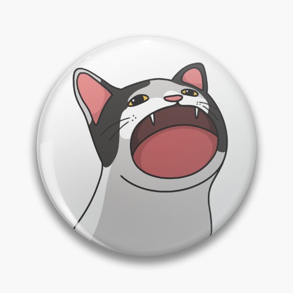 Item preview, screaming cat designed and sold by wowwren.