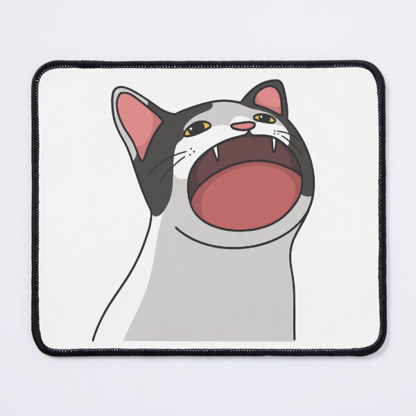 Item preview, screaming cat designed and sold by wowwren.
