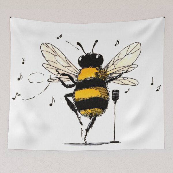 Item preview, Bees Got Talent designed and sold by Scribbles & Doodles by Jinx.