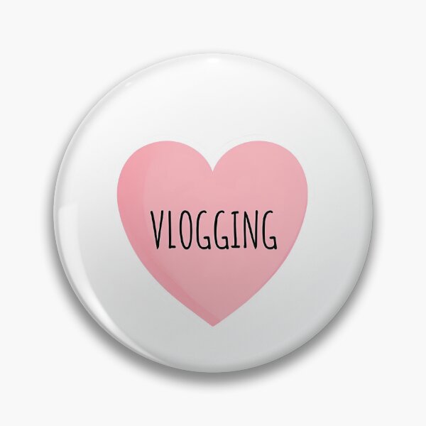 Item preview, I Heart Vlogging  designed and sold by CharmStudio.