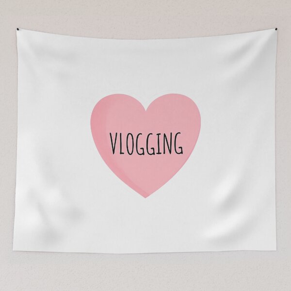 Item preview, I Heart Vlogging  designed and sold by CharmStudio.