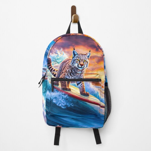 Item preview, Bobcat Surfing Design by Rich AMeN Gill designed and sold by RichAMeNGill.