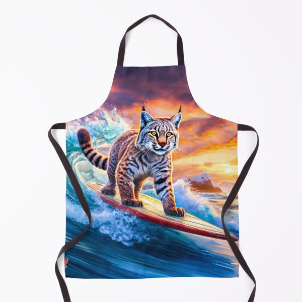 Item preview, Bobcat Surfing Design by Rich AMeN Gill designed and sold by RichAMeNGill.