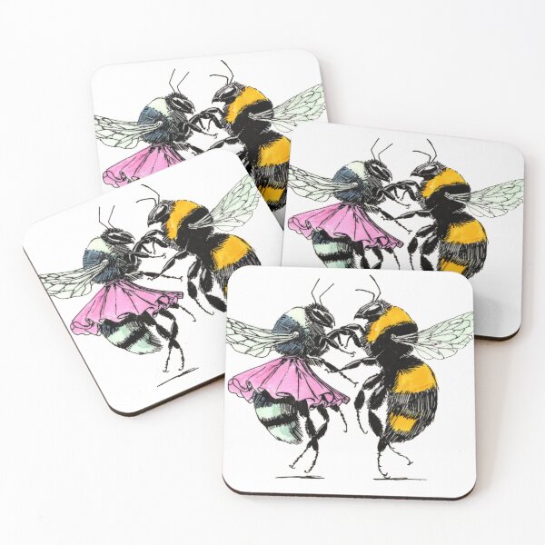 Item preview, Quickstep Bees designed and sold by Scribbles & Doodles by Jinx.