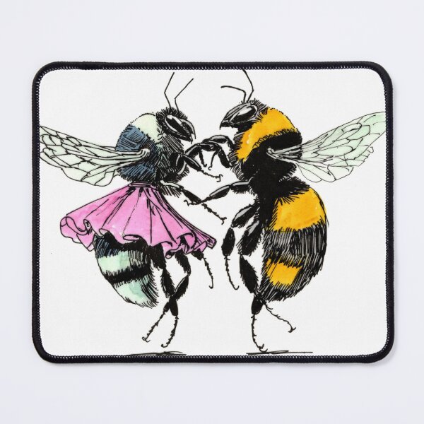 Item preview, Quickstep Bees designed and sold by Scribbles & Doodles by Jinx.