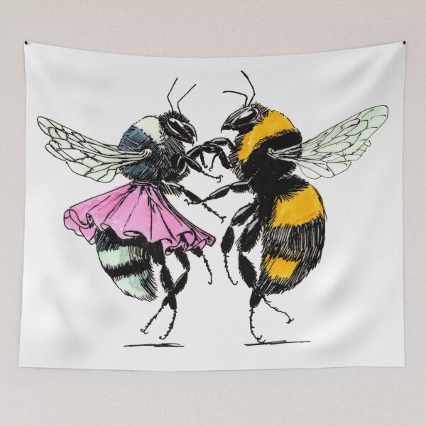 Item preview, Quickstep Bees designed and sold by Scribbles & Doodles by Jinx.