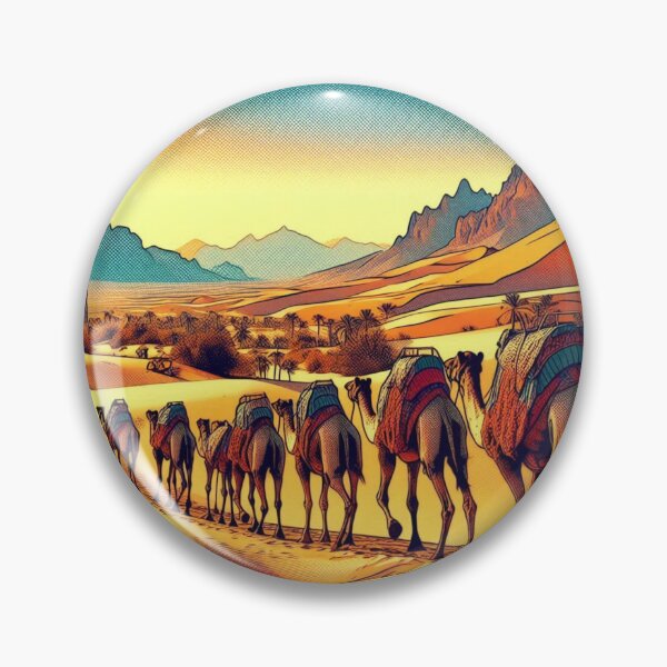 Item preview, camel caravan designed and sold by Dogandesighn.