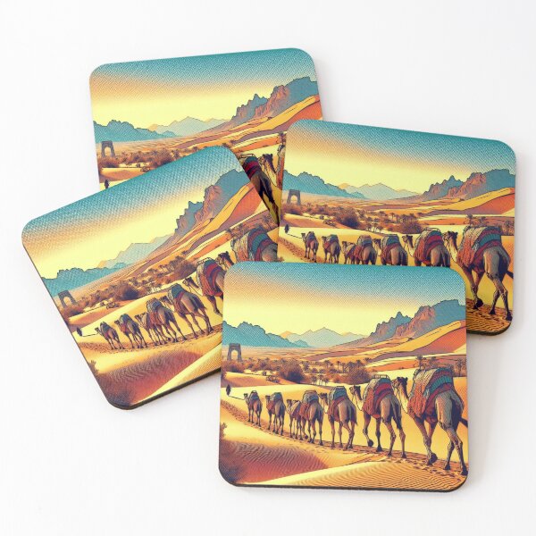 Item preview, camel caravan designed and sold by Dogandesighn.