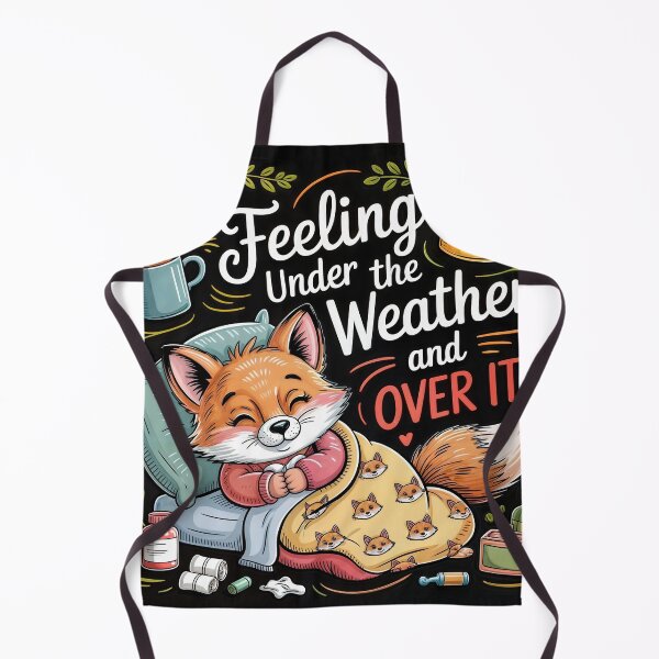 Item preview, Sick Day Snuggles: Foxy and Fed Up! designed and sold by ForeverPrintsOK.