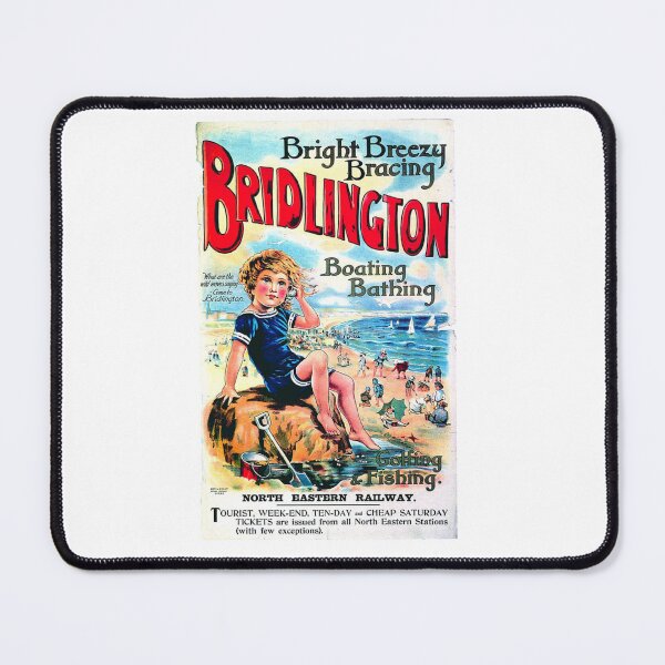 Item preview, Vintage Bridlington Advertising Poster designed and sold by IanBakerToons.