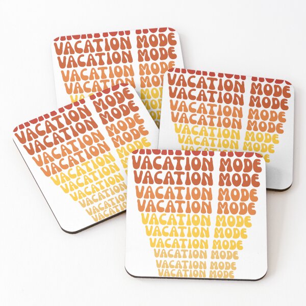 Item preview, Vacation Mode Retro text designed and sold by Slow Shop.