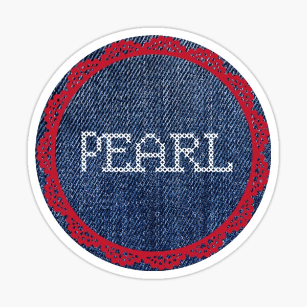 Item preview, Pearl: Jean and Stitching designed and sold by mollyshopU.