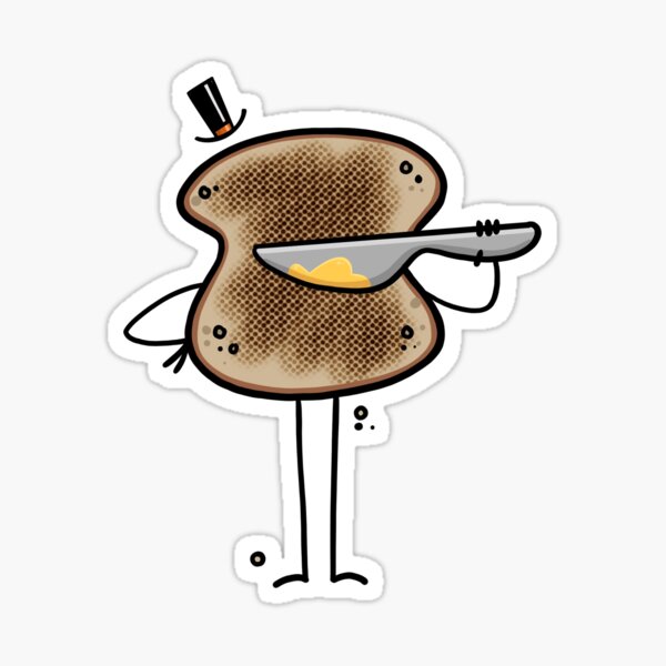 Toast of the Town Sticker