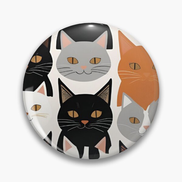 Item preview, Black Cat Pattern designed and sold by PatronesKawai.