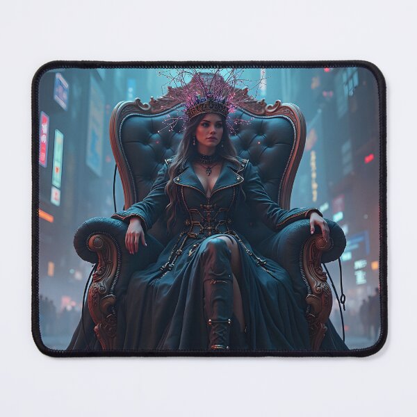 Item preview, Neon Byzantium: Where Queens Forge Kingdoms from Ruin designed and sold by vividcrucibledesigns.