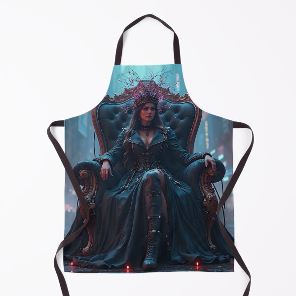 Item preview, Neon Byzantium: Where Queens Forge Kingdoms from Ruin designed and sold by vividcrucibledesigns.