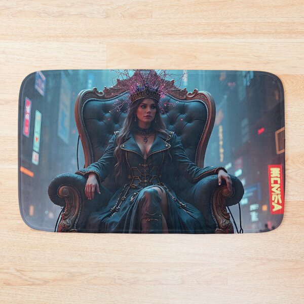Item preview, Neon Byzantium: Where Queens Forge Kingdoms from Ruin designed and sold by vividcrucibledesigns.