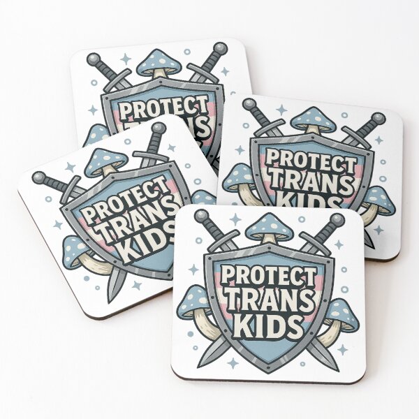 Item preview, Protect Trans Kids Emblem designed and sold by theblackdohl.