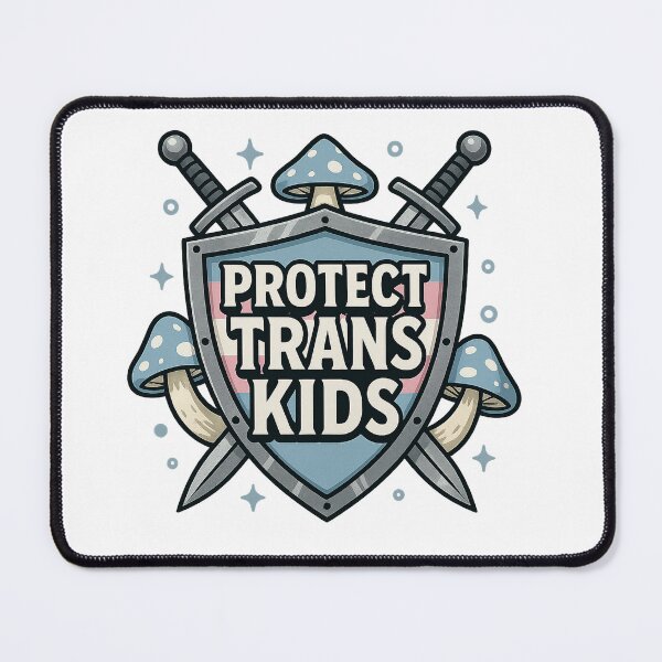 Item preview, Protect Trans Kids Emblem designed and sold by theblackdohl.