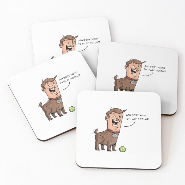 Item preview, Gary the Man-Faced Dog designed and sold by SteveArmstrong.