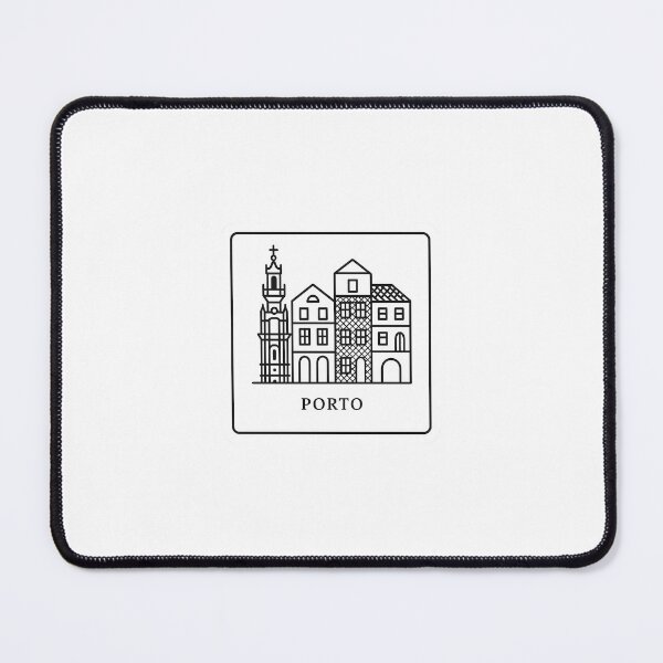 Item preview, Porto Portugal Minimal Black White designed and sold by M4nulas.