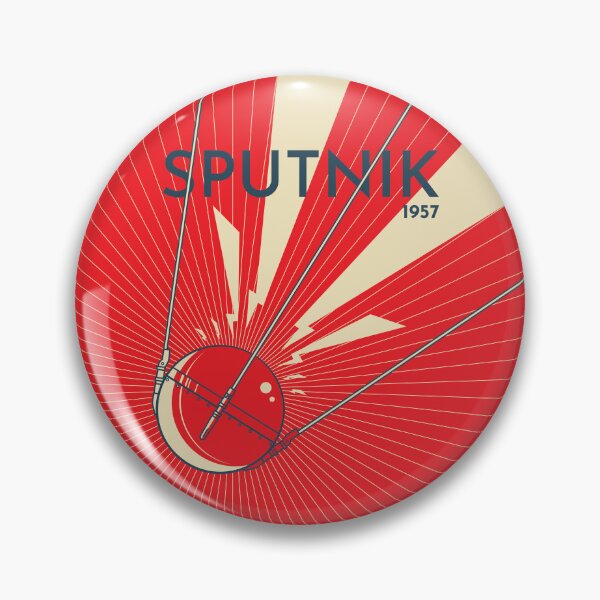 Item preview, Sputnik 1957. Comic retro poster (Pop) designed and sold by BGALAXY.
