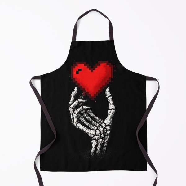 Item preview,  Pixel Heart Skeleton Hand Love designed and sold by MysticArtisan.