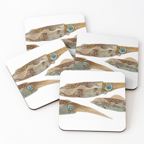 Item preview, Caribbean Reef Squids designed and sold by Scrub and Sea.
