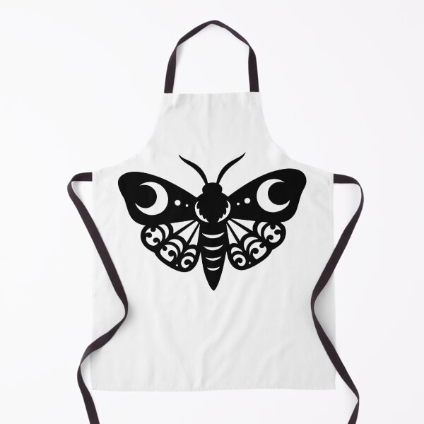 Item preview, Coquette Moon Moth Mystical Insect Gothic Tattoo Style designed and sold by Parkerzz.