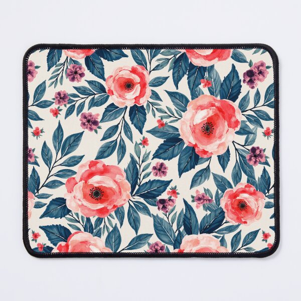 Item preview, Vintage Watercolor Peony & Violet Floral Pattern designed and sold by Wordsmith-Wear.