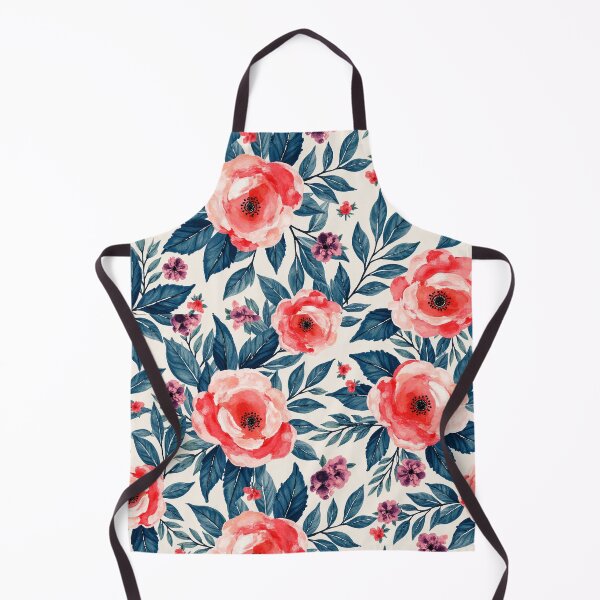 Item preview, Vintage Watercolor Peony & Violet Floral Pattern designed and sold by Wordsmith-Wear.