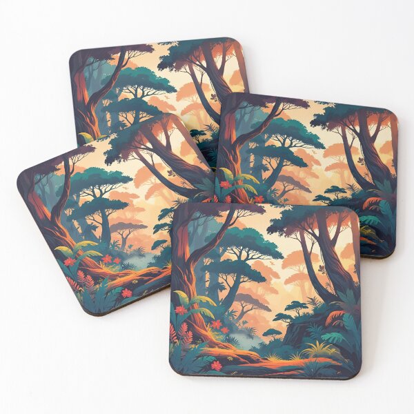 Item preview, Calming Jungle designed and sold by FoxdogArt.